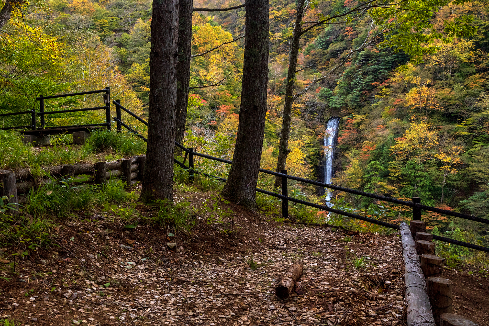 日暮の滝 展望スペース