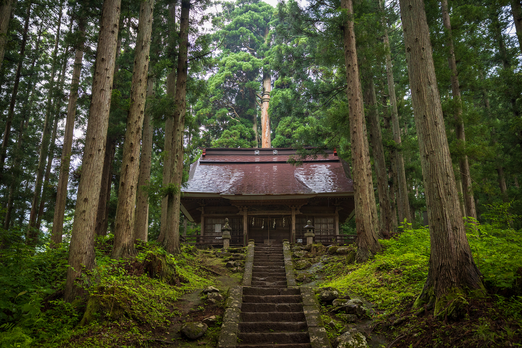 高倉神社（大内宿）