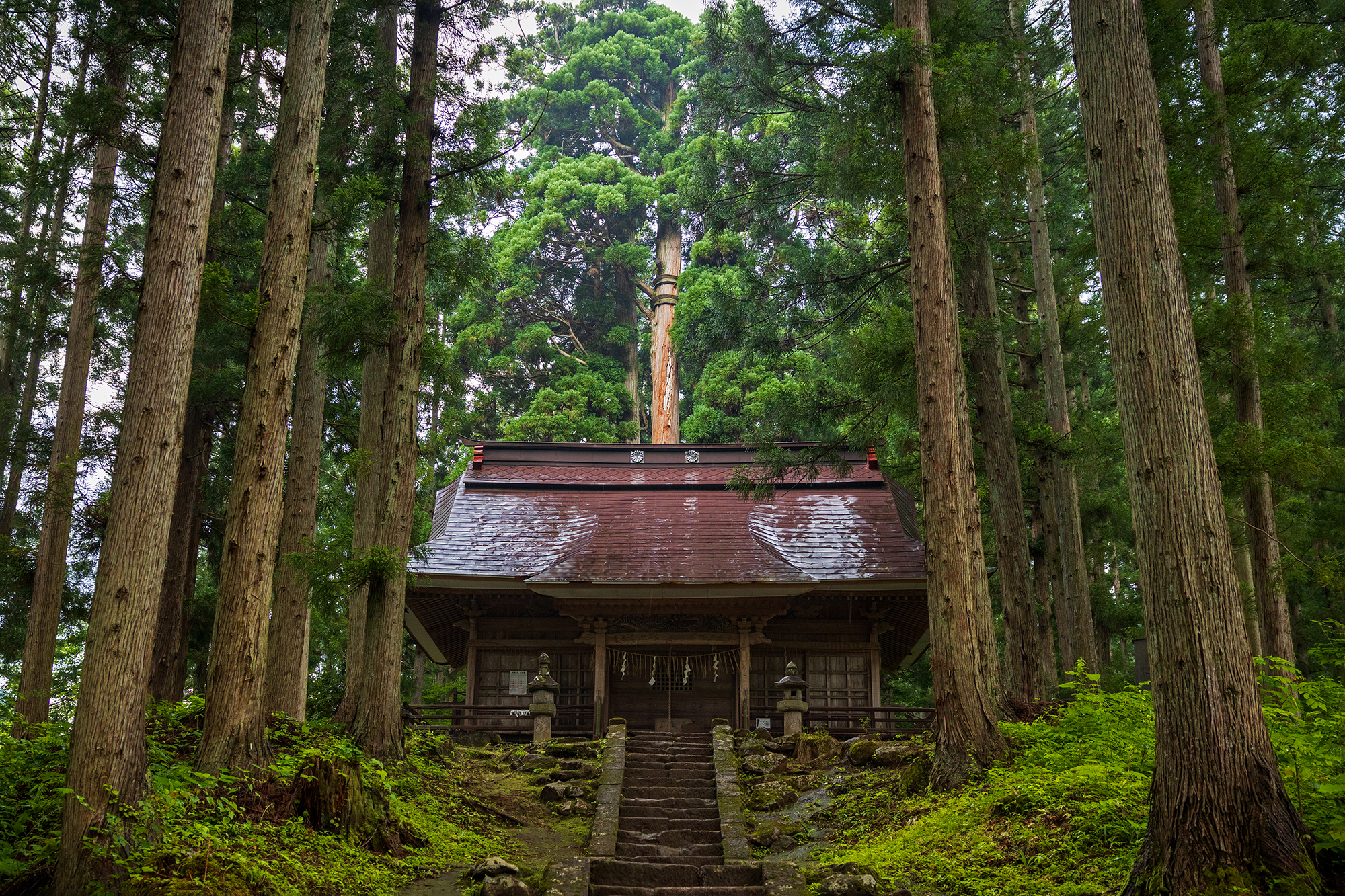 高倉神社（大内宿）